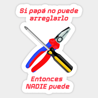 Papá lo puede todo Sticker